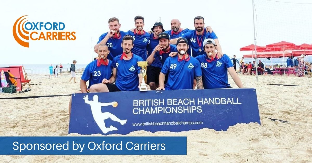 Oxford Carriers helps beach handball champions reach new heights